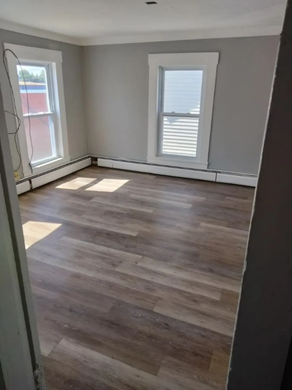 Interior painting and flooring project by 24-7 Handyman LLC in Hillsborough County NH